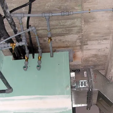 Instalaciones en obra realizadas por H2T