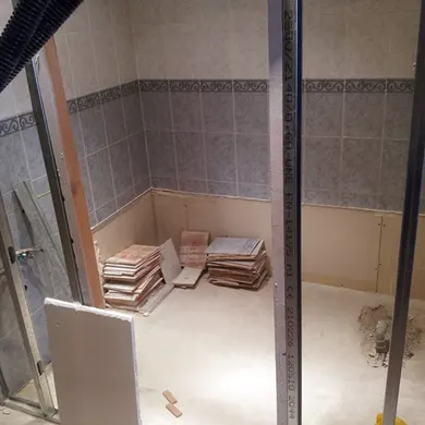 Trabajos de construcción de H2T en Madrid